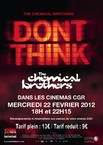 CONCERT - THE CHEMICAL BROTHERS - DON'T THINK