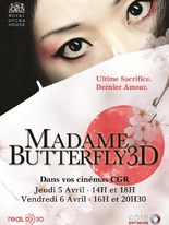 MADAME BUTTERFLY en 3D - Op&eacute;ra de Puccini