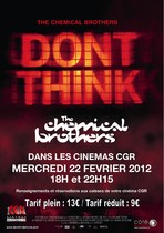 CONCERT - THE CHEMICAL BROTHERS - DON'T THINK