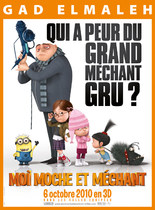 MOI MOCHE ET MECHANT EN 3D