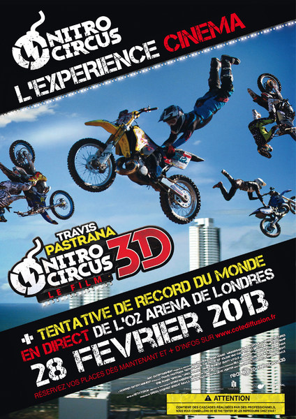 Cinéma MEGA CGR - Brive-la-Gaillarde - NITRO CIRCUS 3D