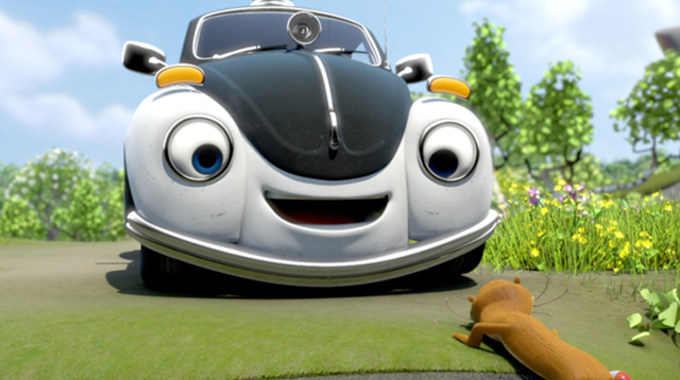 Photo SLIDE pour PLODDY, LA VOITURE ELECTRIQUE MENE L'ENQUETE