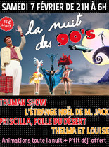 LA NUIT DES 90'S ! - 4 FILMS 16€