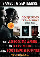 CONJURING, LE MARATHON - 3 FILMS 18€
