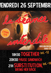 LA SÉANCE INTERDITE - 2 FILMS 13€