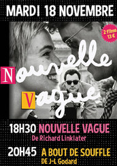 SOIRÉE NOUVELLE VAGUE - 2 FILMS 13€