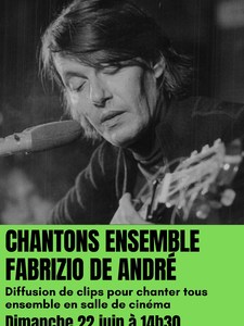 CHANTONS ENSEMBLE FABRIZIO DE ANDRÉ