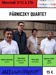 Párniczky Quartet, Bartók Electrified - JAZZYCOLORS