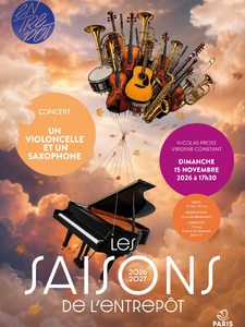 UN VIOLONCELLE ET UN SAXOPHONE