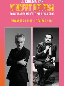 Conversation - Le cinéma par Vincent Delerm - Champs-Elysées Film Festival 2024