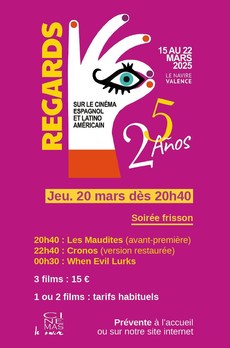 Soirée frisson : Les maudites / Cronos / When evil lurks