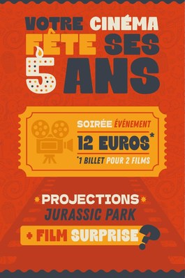 Billet soirée anniversaire