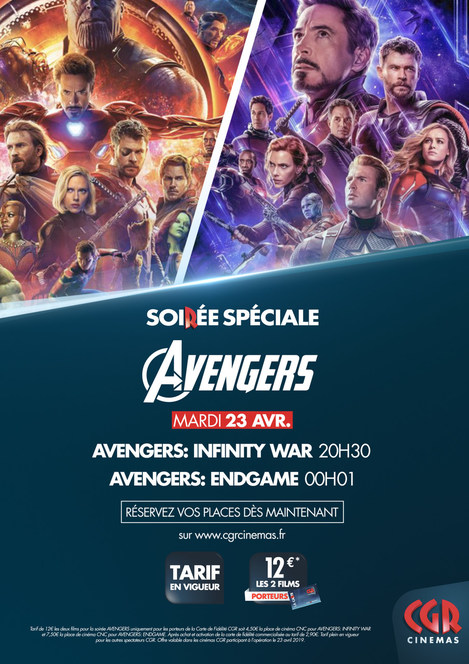 porteur avengers